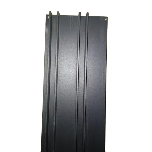 Black Aluminium Flat Gate Profile