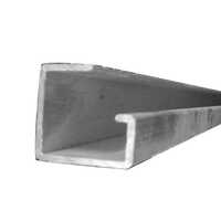 Aluminium Hospital Curtain Track Profile - Aluminium Material, Multiple Sizes, Silver Color | Ideal For Hospital Curtain Hanging