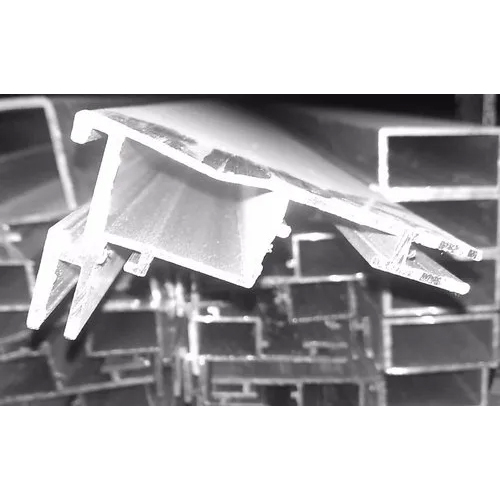 Aluminium LED Channel - Coated Rectangular Shape Grey Color | High Durability Rust Resistance Easy Installation Flawless Functioning