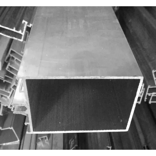 Grey Square Aluminium Section