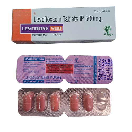 Levofloxacin Tablet IP 500mg