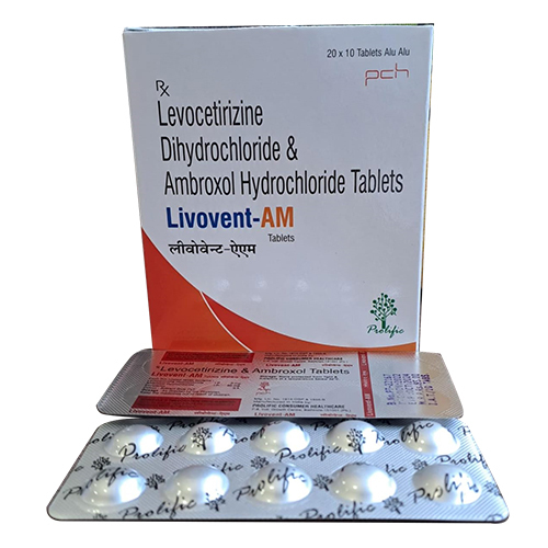Livovent AM Tablets - General Medicines, Suitable for All | Dosage as Suggested, Cold & Dry Storage Instructions