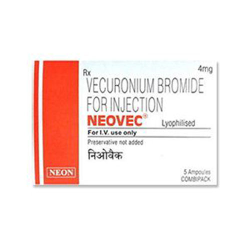 Vecuronium Bromide Injection 4mg