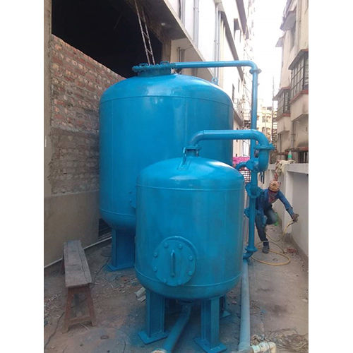 Semi-Automatic Iron Removal Filtration Plant