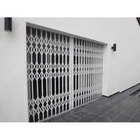 White Mild Steel Channel Gate