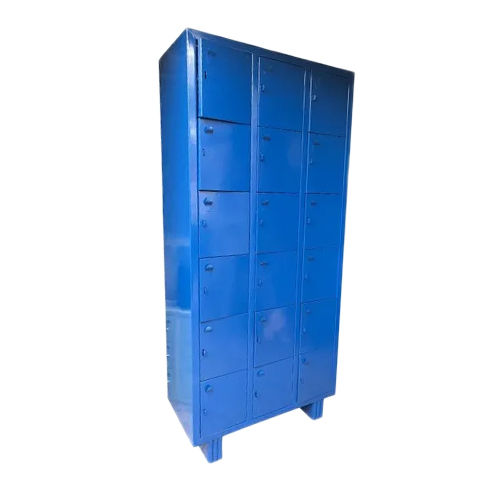 Blue Mild Steel Staff Lockers