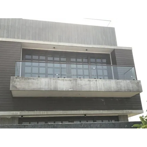 Stainless Steel Balcony Glass Handrail