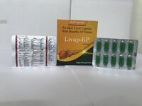 Liver Capsule - Gelatin Material, Green Color | 10 Capsules - As Directed Dosage, Store At Room Temperature