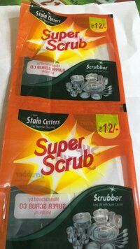 Scrubber Packaging Pouch