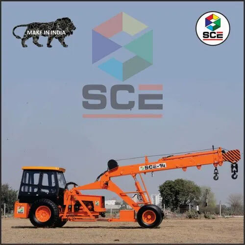 53 Feet Mild Steel Hydra Crane Application: Construction