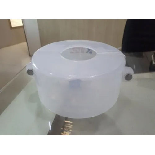 Transparent Invory Pp Flange Guard Box Type