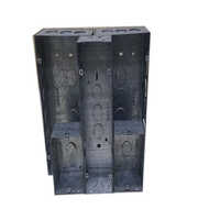 Galvanized Concealed Box - Color: Black
