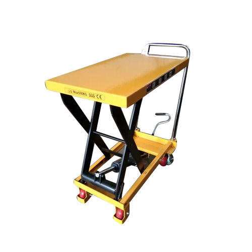 Hydraulic Manual Scissor Lift Table Body Material: Steel