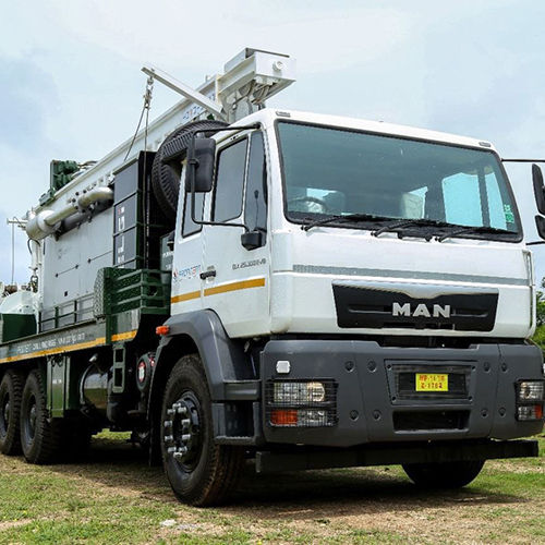 Semi-Automatic Truck Mounted Water Well Drilling Rig