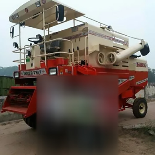 Farming Combine Harvester Engine Type: Air Cooled