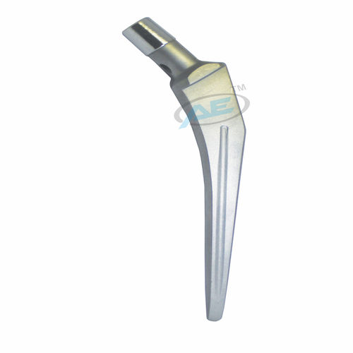 Silver Muller Stem Hip Prosthesis