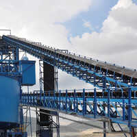 Blue Heavy Duty Belt Conveyor