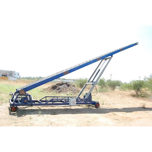 Telescopic Boom Bag Stacker Conveyor