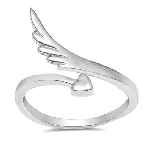 925 Sterling Silver Handmade Wing Ring Beautiful Silver Ring