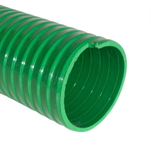 60 mm Green PVC Suction Hose - PVC Material, 60 mm Diameter, Green Color | Abrasion Resistant, Elastic, Easy to Fix, Ideal for Water Transfer