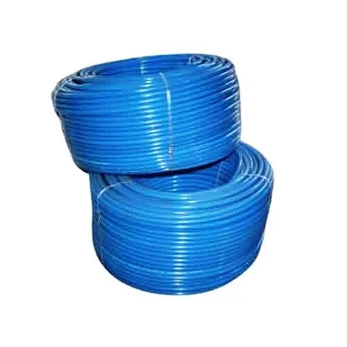 PVC Flexible Suction Hose - 90 mm Diameter, Blue Color | High-Quality PVC Material, Round Shape for Water Usage