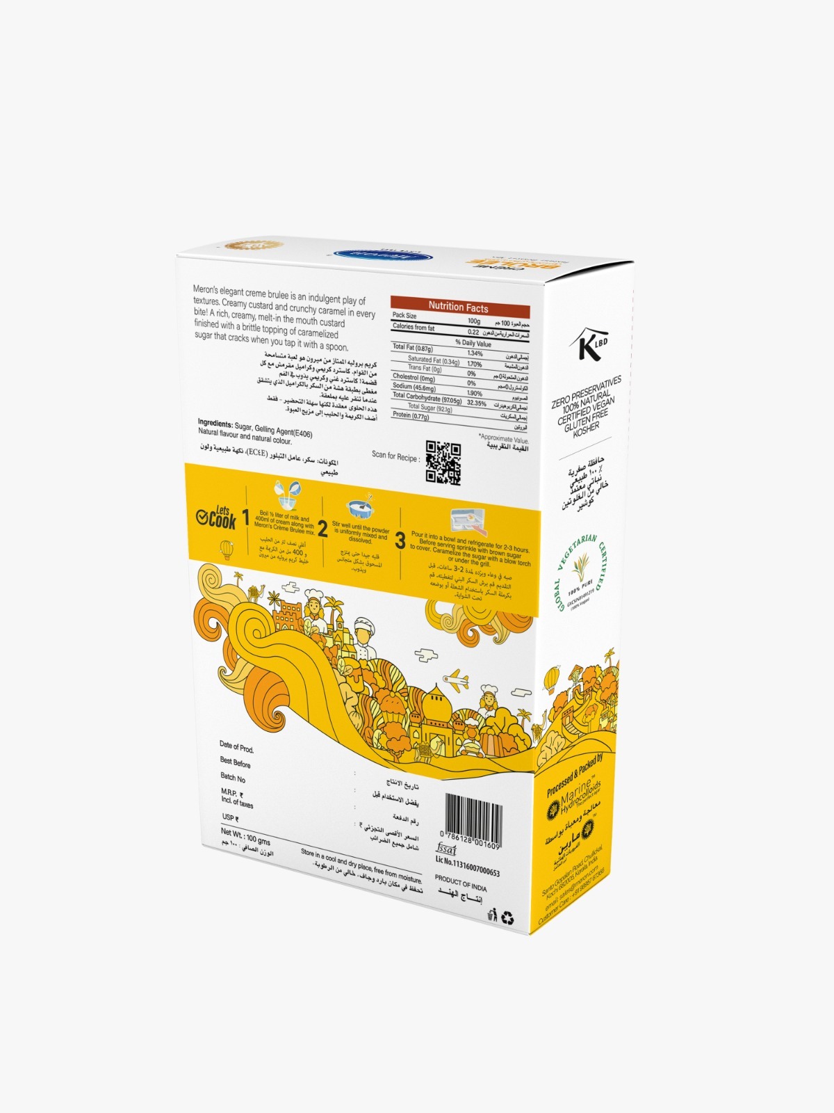 Creme Brulee Instant Dessert Mix