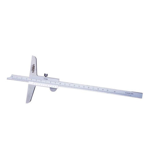 Silver Vernier Depth Gauge