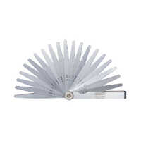 Alloy Steel Feeler Gauges - Alloy Steel, Various Sizes, Silver Color | Precision Measuring Tool For Tolerance And Fit In Automotive & Engineering