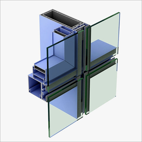 Multi Color Aluminum Profile Section