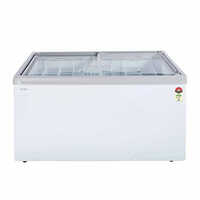 Haier 400 L Flat Glass Top Horizontal Freezer