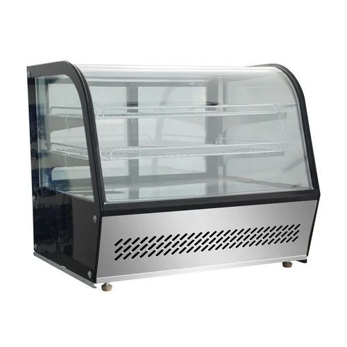 Silver Confectionary Refrigerator Display Case