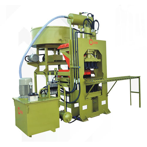 Green Semi Auto Ash Bricks Machine