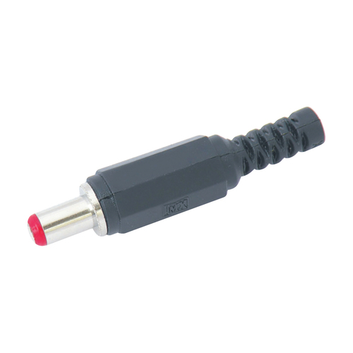 DC Connector CASIO MALE CONNECTOR MINI Copper Plated (5.5 mm X 2.1 mm) - PVC Jacket, Black Color | Smart Design for Durable Power Supply, Stranded Conductor