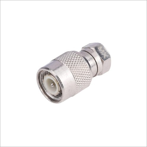MX TNC Male Connector - Metal 7/16-28 Thread 50 Ohm Impedance 0-11 GHz Frequency Range | Versatile for Wired and Radio Applications