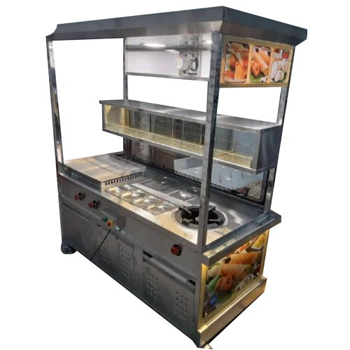 Fruit Chaat Display Counter