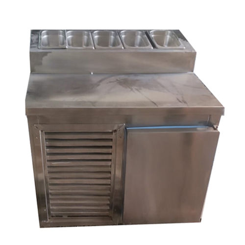 Semi Automatic Stainless Steel Pizza Maker Counter