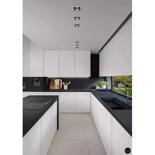 U Shape Modular Kitchen