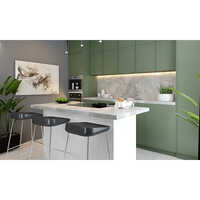 Pvc Italian Modular Kitchen