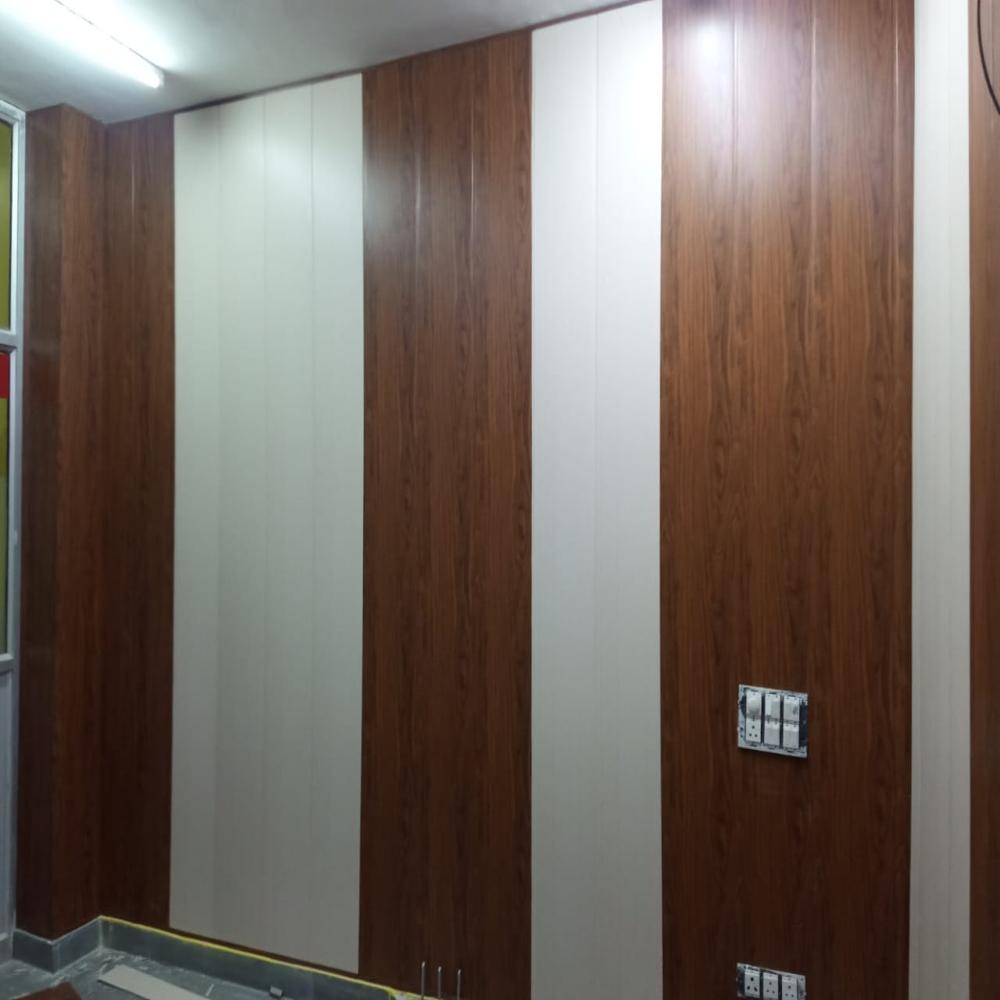 Le Casa Deluxe PVC Wall Panels - Heavy Duty, Various Sizes, Rich Brown Color | Durable, Water Resistant, Easy Installation, Eco-Friendly, Soundproof, Low Maintenance