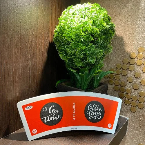 150 Gsm Spectra Paper Cup Blank Size: Customized