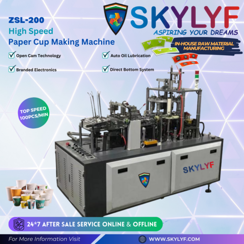 Automatic Paper Cup Making Machine