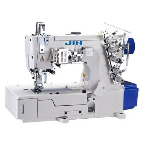 White Jin 600W Flatbed Interlock Sewing Machine