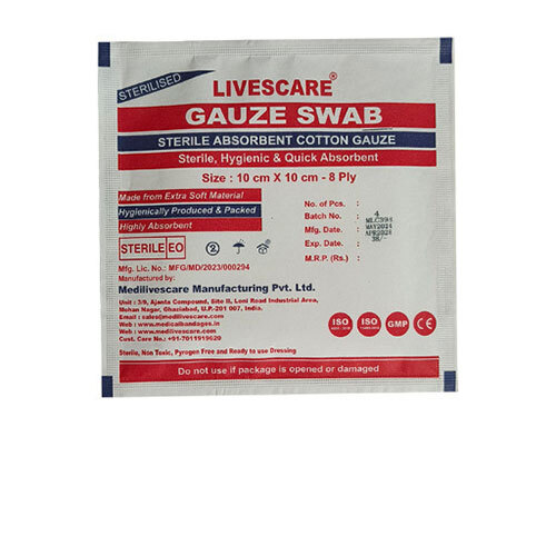 Gauze Swab - Application: Hospital & Clinics