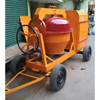 Concrete Mixer With Hopper