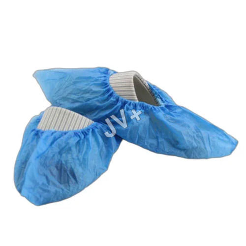 Blue Plastic Shoe Cover