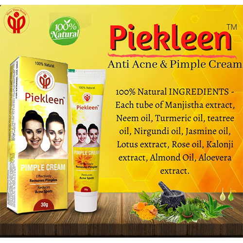 Piekleen Anti Acne and Pimple Cream