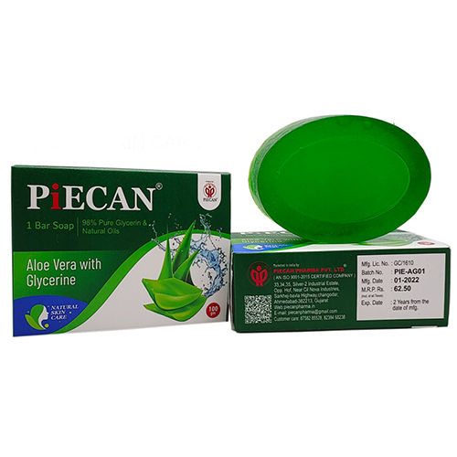 Piecan Soap Aloe Vera with Glycerine