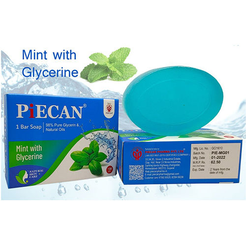 Piecan Soap Mint with Glycerine