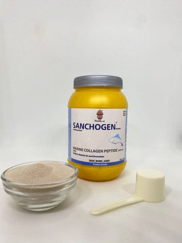 Sanchogen - Nutraceutical Powder (150 Gm) Ingredients: Marine Collagen Peptide