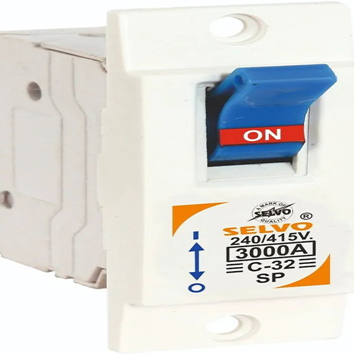 Selvo C-6A Single Pole Modular Mounted Mini MCB